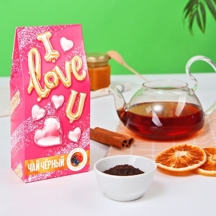 Чай чёрный I love u, вкус лесные ягоды, 50 г.
Чай чёрный I love u, вкус лесные ягоды, 50 г.