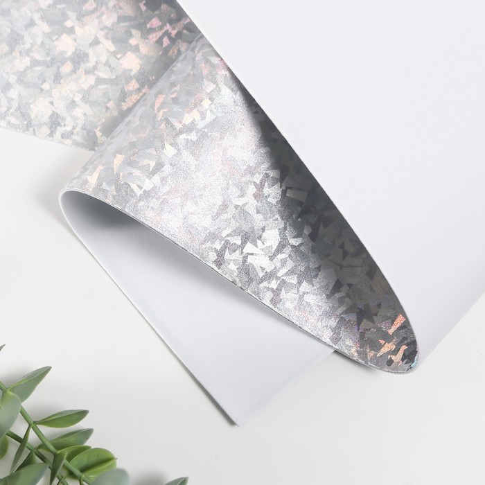 Фоамиран голограмма 1,8 мм (Серебро) 60х70 см
Фоамиран голограмма 1,8 мм (Серебро) 60х70 см