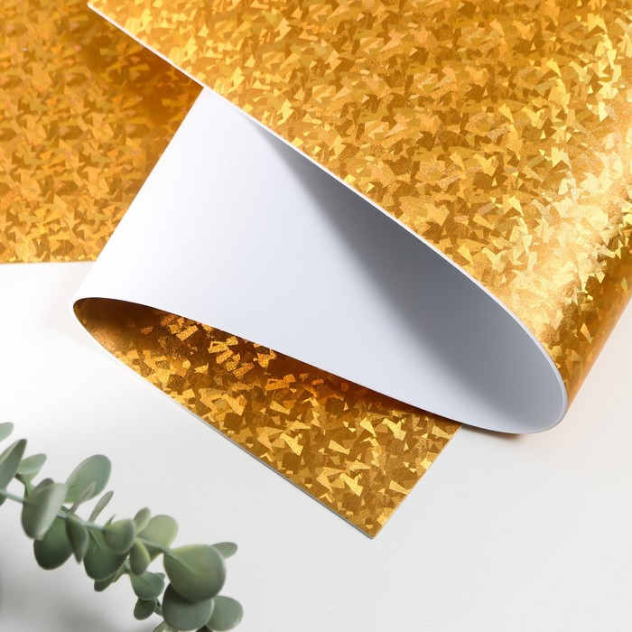 Фоамиран голограмма 1,8 мм (Золото) 60х70 см
Фоамиран голограмма 1,8 мм (Золото) 60х70 см