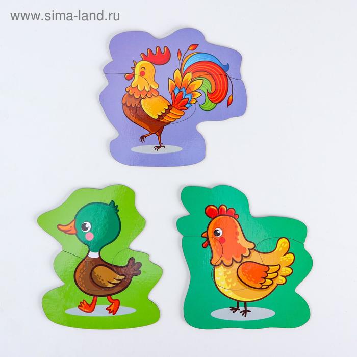 Развивающие пазлы "Пернатые друзья"
Развивающие пазлы "Пернатые друзья"