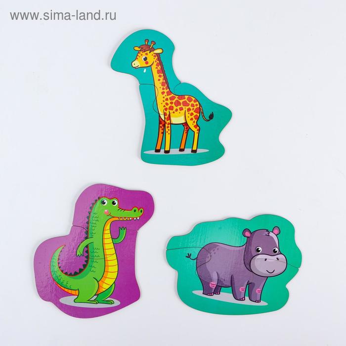 Развивающие пазлы "Жители Саванны" 
Развивающие пазлы "Жители Саванны"