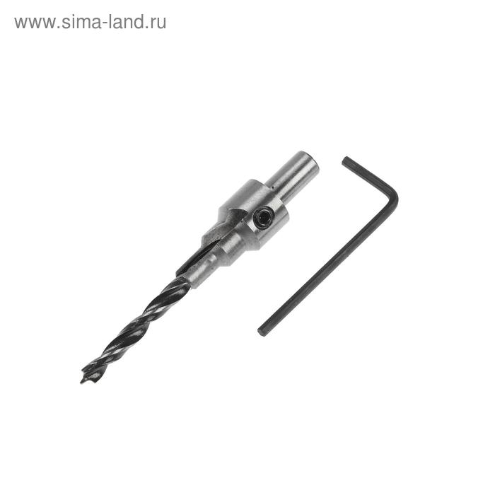 Сверло зенкер под конфирмат STRONG СTC-02800050, 5 мм 
Сверло зенкер под конфирмат STRONG СTC-02800050, 5 мм