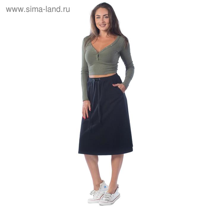 фото Юбка женская, размер 46, цвет чёрный klery