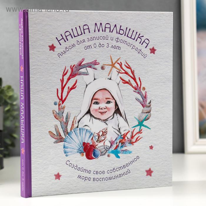 Фотоальбом" НАША МАЛЫШКА" Для записей и фотографий (от 0 до 3 лет)(формат60x100/8)
Фотоальбом" НАША МАЛЫШКА" Для записей и фотографий (от 0 до 3 лет)(формат60x100/8)