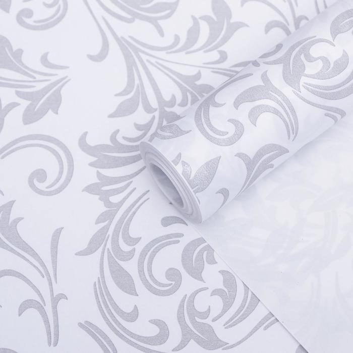 Бумага упаковочная крафт "Ветки серые-белые", 0,55 х 10 м, 70 г/м² 
Бумага упаковочная крафт "Ветки серые-белые", 0,55 х 10 м, 70 г/м²