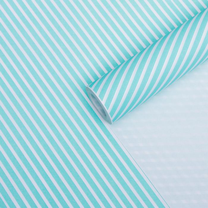 Бумага упаковочная крафт "Полосы наклонные тиффани", 0,55 х 10 м, 70 г/м²
Бумага упаковочная крафт "Полосы наклонные тиффани", 0,55 х 10 м, 70 г/м²