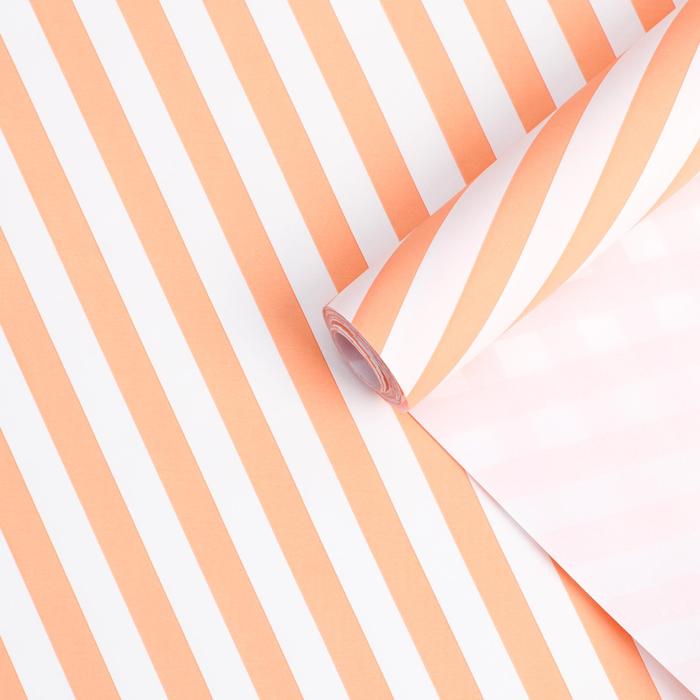 Бумага упаковочная крафт "Полосы наклонные коралловые", 0,6 х 10 м, 70 г/м²
Бумага упаковочная крафт "Полосы наклонные коралловые", 0,6 х 10 м, 70 г/м²