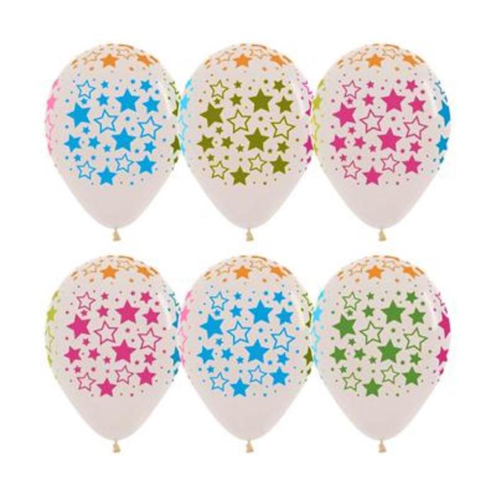 Шар латексный 12" «Звёзды», кристалл, 5-сторонний, многоцветный, флуоресцентный, набор 10 шт.
Шар латексный 12" «Звёзды», кристалл, 5-сторонний, многоцветный, флуоресцентный, набор 10 шт.