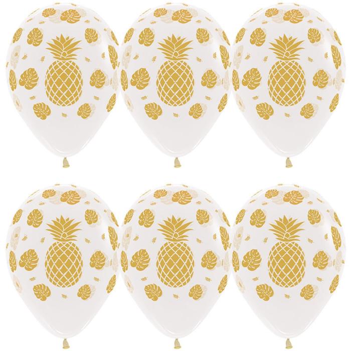 Шар латексный 12" «Золотые ананасы», кристалл, 5-сторонний, набор 5 шт.
Шар латексный 12" «Золотые ананасы», кристалл, 5-сторонний, набор 5 шт.