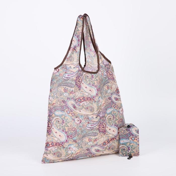 Сумка складная без молнии, с карабином, цвет бежевый
Сумка складная без молнии, с карабином, цвет бежевый