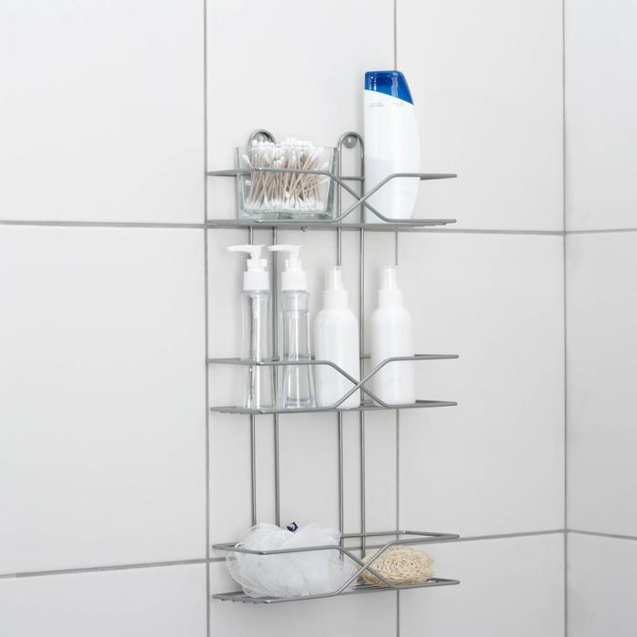 Полка прямоугольная 3-х ярусная «Х», 10×26×49,5 см, цвет хром
Полка прямоугольная 3-х ярусная «Х», 10×26×49,5 см, цвет хром