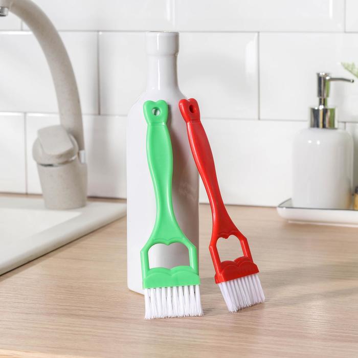 Набор щёток универсальных, 18×4,5×1 см, 2 шт, цвет МИКС
Набор щёток универсальных, 18×4,5×1 см, 2 шт, цвет МИКС