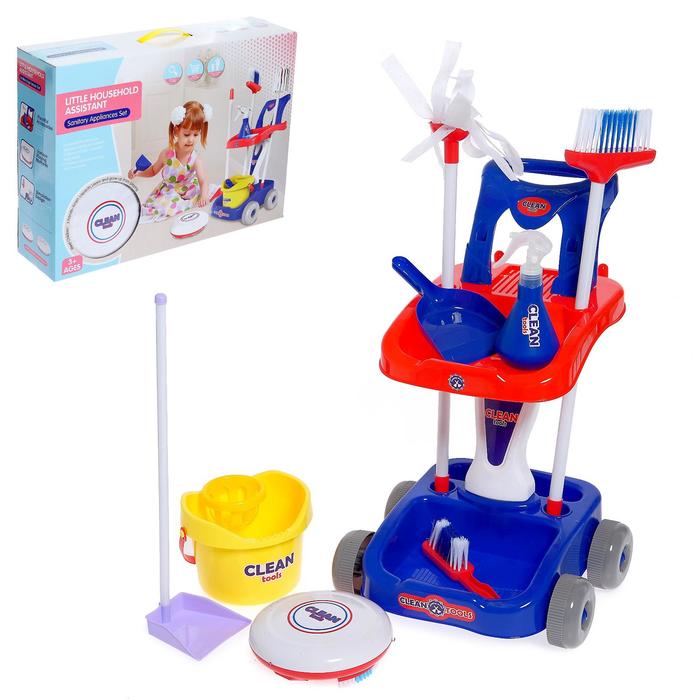 Игровой набор «Помощник по дому» с аксессуарами
Игровой набор «Помощник по дому» с аксессуарами