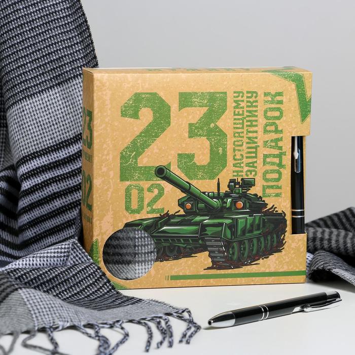 Набор "Мужество имеет значение", шарф (195х35 см) и ручка
Набор "Мужество имеет значение", шарф (195х35 см) и ручка