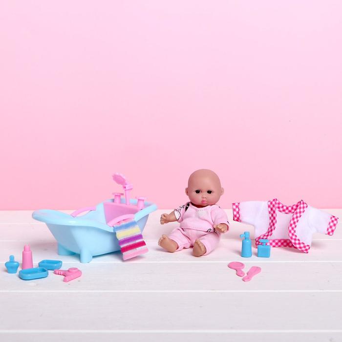 Пупс «Малыш» с аксессуарами, МИКС 
Пупс «Малыш» с аксессуарами, МИКС