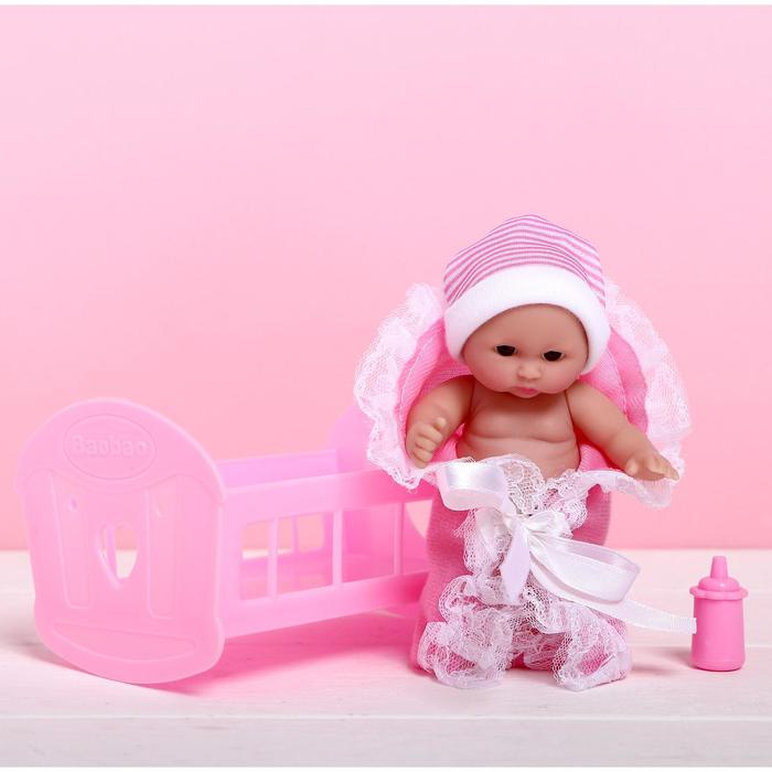 Пупс «Малыш» с аксессуарами, МИКС
Пупс «Малыш» с аксессуарами, МИКС