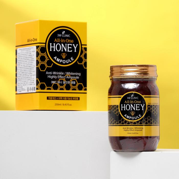 Сыворотка для лица многофункциональная 3W Clinic, медовая, 250 мл
Сыворотка для лица многофункциональная 3W Clinic, медовая, 250 мл