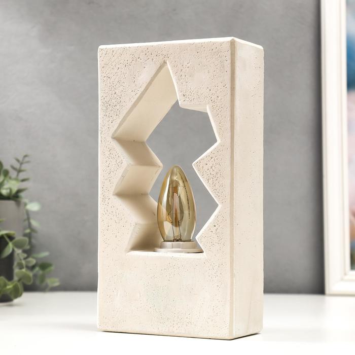 Лампа настольная 16599/1WT E14 40Вт белый 13х7,5х24,5 см
Лампа настольная 16599/1WT E14 40Вт белый 13х7,5х24,5 см