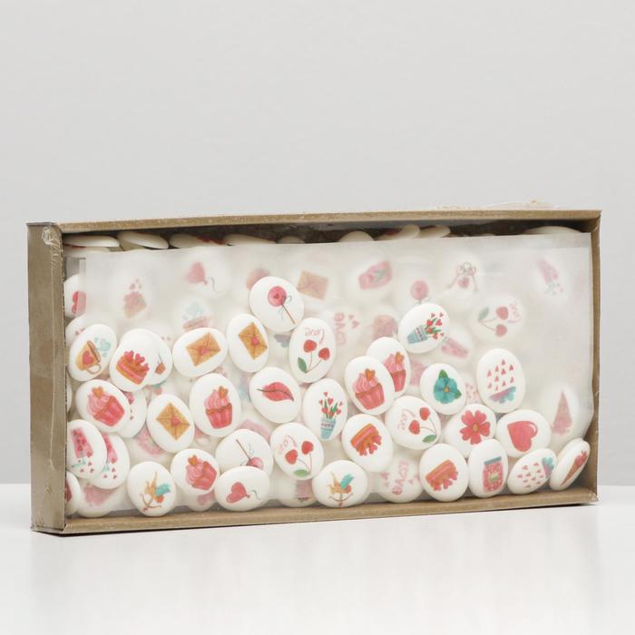 Сахарные фигуры медальоны «Любовь», 300 шт.
Сахарные фигуры медальоны «Любовь», 300 шт.