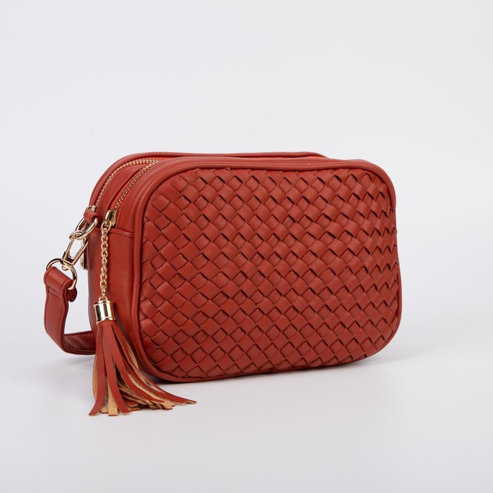 Сумка женская, отдел на молнии, длинный ремень, цвет терракотовый
Сумка женская, отдел на молнии, длинный ремень, цвет терракотовый