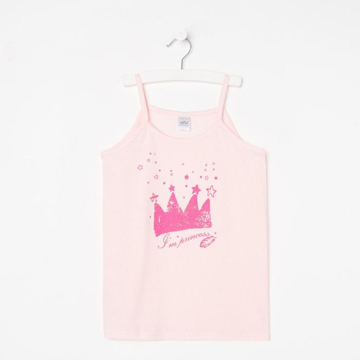 Майка для девочки, цвет розовый, рост 146-152 см (42) 
Майка для девочки, цвет розовый, рост 146-152 см (42)