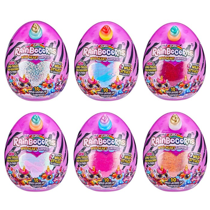 Игрушка плюшевая-сюрприз RainBocoRns S3, в яйце, с аксессуарами, МИКС
Игрушка плюшевая-сюрприз RainBocoRns S3, в яйце, с аксессуарами, МИКС