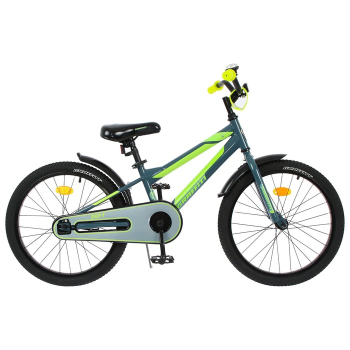 Велосипед 18" Graffiti Deft, цвет серый/салатовый
Велосипед 18" Graffiti Deft, цвет серый/салатовый