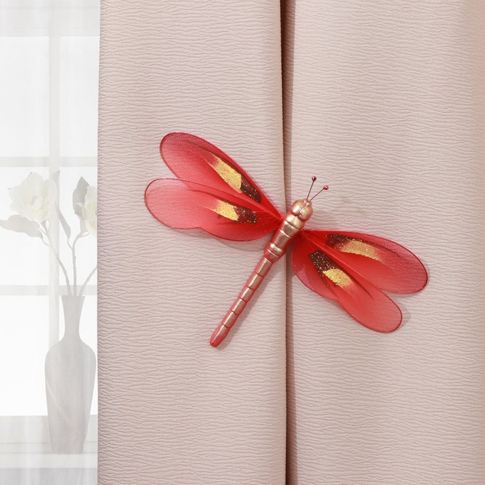 Декор для штор «Стрекоза», на булавке, 19 × 12 см, цвет МИКС
Декор для штор «Стрекоза», на булавке, 19 × 12 см, цвет МИКС