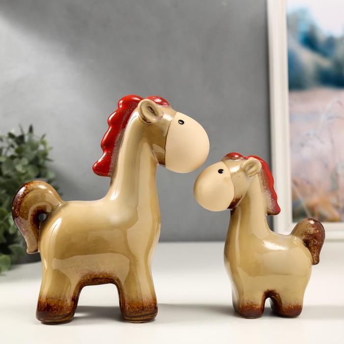 Сувенир керамика "Коняшки" набор 2 шт 15,5х12,5х5,3 21х18х9 см
Сувенир керамика "Коняшки" набор 2 шт 15,5х12,5х5,3 21х18х9 см