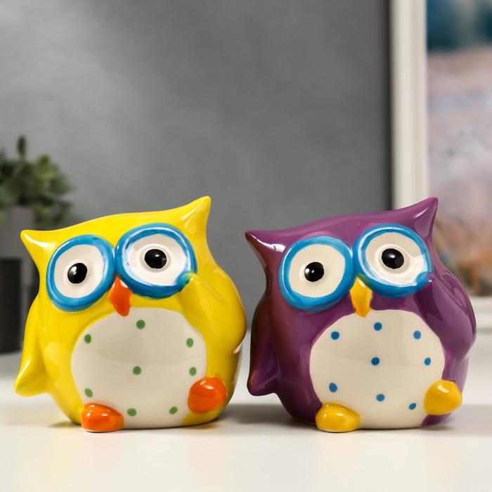 Копилка керамика "Сова в горошек" МИКС 11,5х11х8,5 см
Копилка керамика "Сова в горошек" МИКС 11,5х11х8,5 см