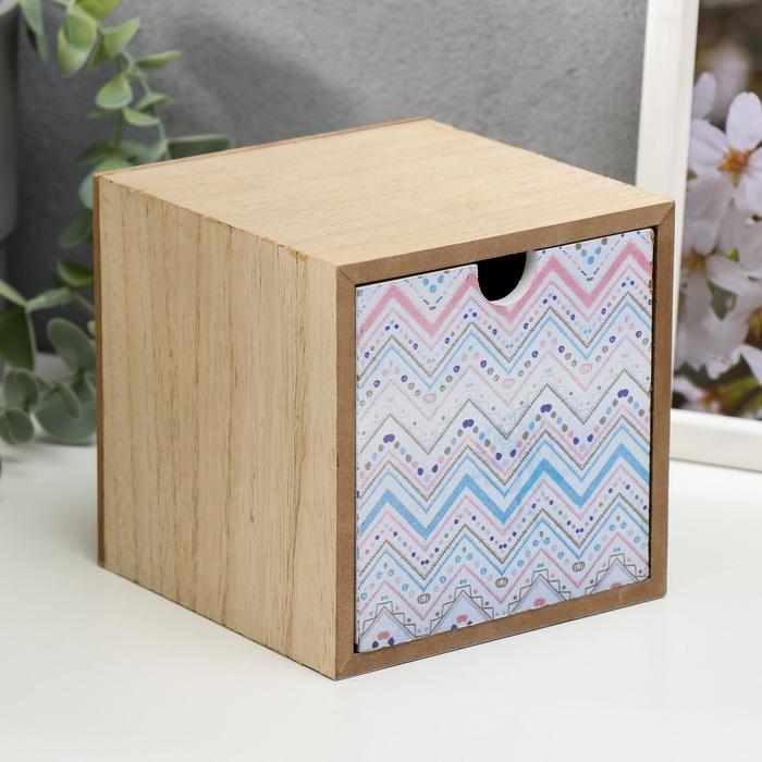 Шкатулка дерево "Индейские рисунки - зигзаг" 11,2х11,2х10 см
Шкатулка дерево "Индейские рисунки - зигзаг" 11,2х11,2х10 см