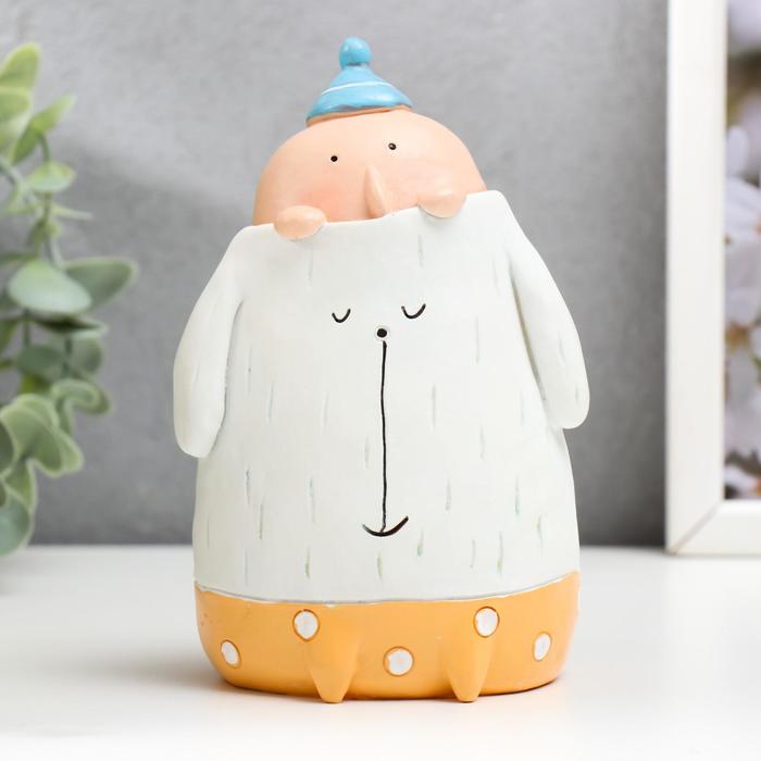 Сувенир полистоун "Малыш в свитере-собачка" 15х9х8,5 см
Сувенир полистоун "Малыш в свитере-собачка" 15х9х8,5 см