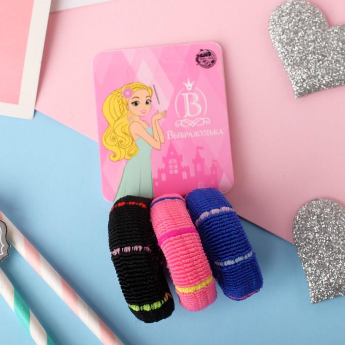 Резинка для волос "Махрушка" (набор 3 шт) контрастные полосы, микс
Резинка для волос "Махрушка" (набор 3 шт) контрастные полосы, микс