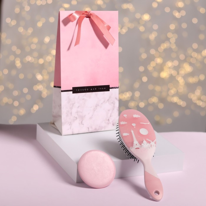 Подарочный набор «Нежнятина», 2 предмета: зеркало, массажная расчёска, рисунок МИКС
Подарочный набор «Нежнятина», 2 предмета: зеркало, массажная расчёска, рисунок МИКС