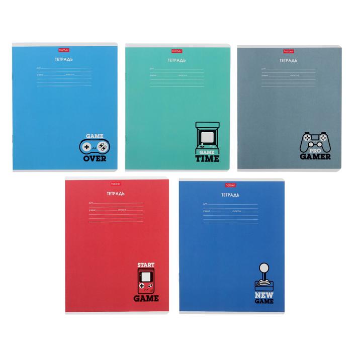 Тетрадь 12 листов в линейку Gamer, обложка мелованный картон, блок офсет, МИКС
Тетрадь 12 листов в линейку Gamer, обложка мелованный картон, блок офсет, МИКС