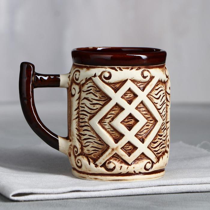 Кружка "Купало", под шамот, керамика, 0.5 л
Кружка "Купало", под шамот, керамика, 0.5 л