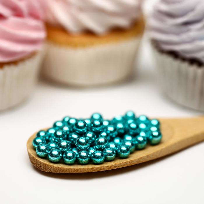 Кондитерская посыпка "Шарики голубые, хром", 50 г
Кондитерская посыпка "Шарики голубые, хром", 50 г