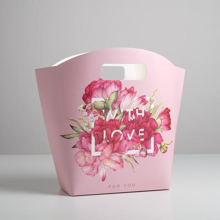 Пакет подарочный «For you», 30 × 32 × 11 см
Пакет подарочный «For you», 30 × 32 × 11 см