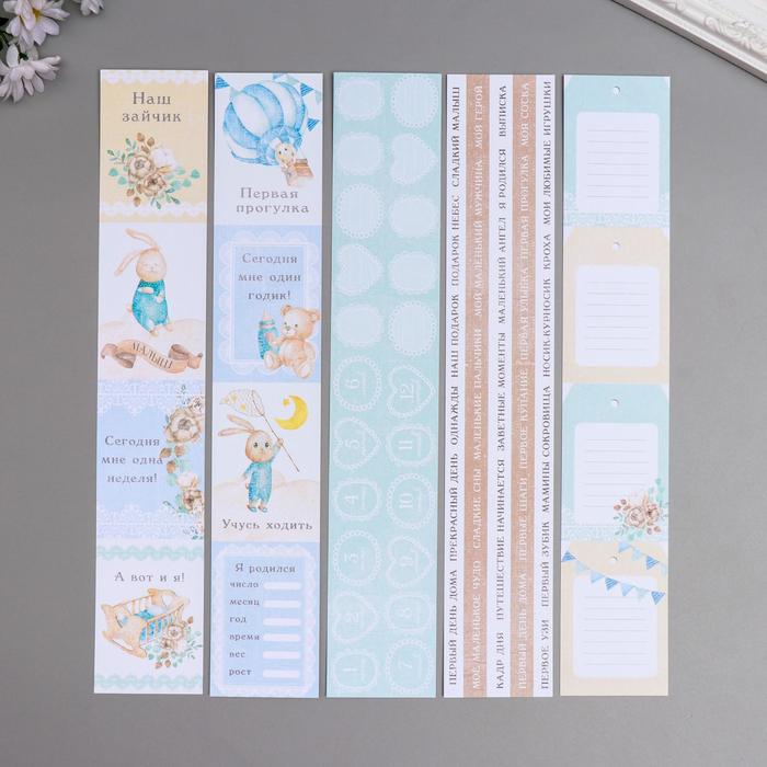 Набор полос для декорирования "Dreamy baby boy" 5 шт, 5х30,5 см
Набор полос для декорирования "Dreamy baby boy" 5 шт, 5х30,5 см