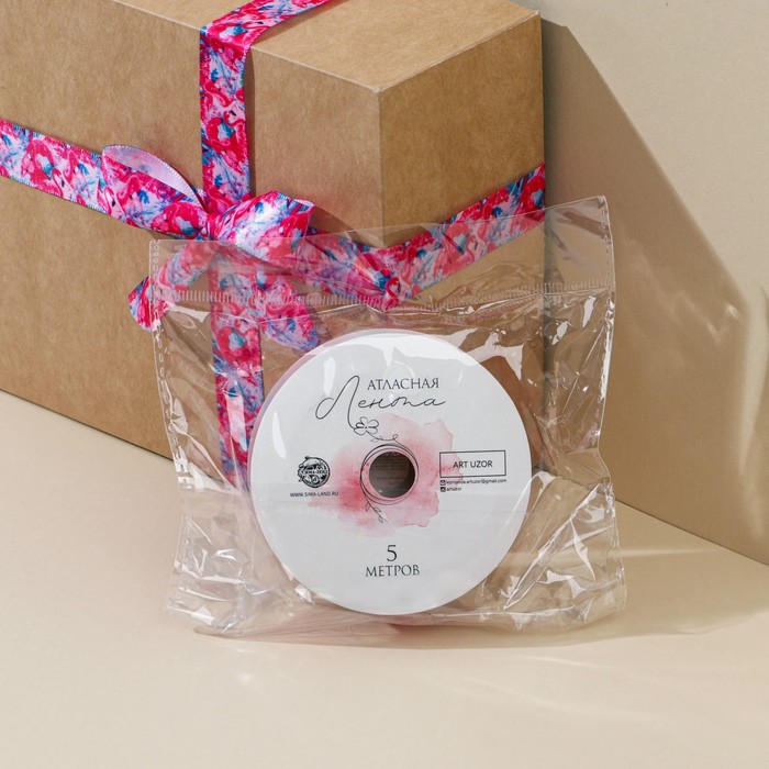 Лента атласная «Фламинго», 2 см × 5 м
Лента атласная «Фламинго», 2 см × 5 м