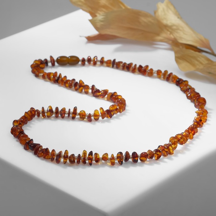 Бусы "Янтарь" крошка мелкая обработанная, цвет коньячный, 48см
Бусы "Янтарь" крошка мелкая обработанная, цвет коньячный, 48см