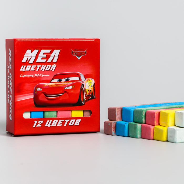 Набор мелков школьных 12 штук, 6 цветов «Маккуин», Тачки
Набор мелков школьных 12 штук, 6 цветов «Маккуин», Тачки