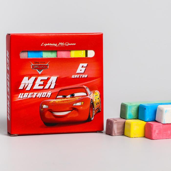 Набор мелков школьных, 6 цветов, "Маккуин", Тачки
Набор мелков школьных, 6 цветов, "Маккуин", Тачки