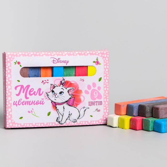 Набор мелков школьных, 9 цветов, "Мари", Коты-аристократы
Набор мелков школьных, 9 цветов, "Мари", Коты-аристократы