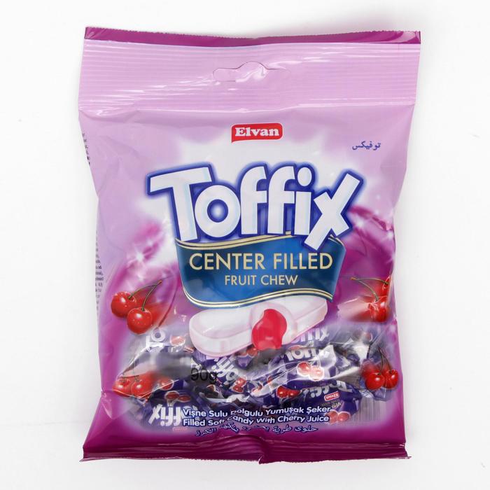 Конфеты жевательные Toffix со вкусом вишни, 90 г
Конфеты жевательные Toffix со вкусом вишни, 90 г