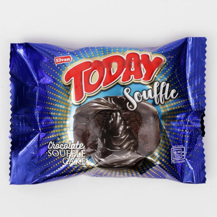 Кекс Today Souffle с шоколадной начинкой, 50 г
Кекс Today Souffle с шоколадной начинкой, 50 г