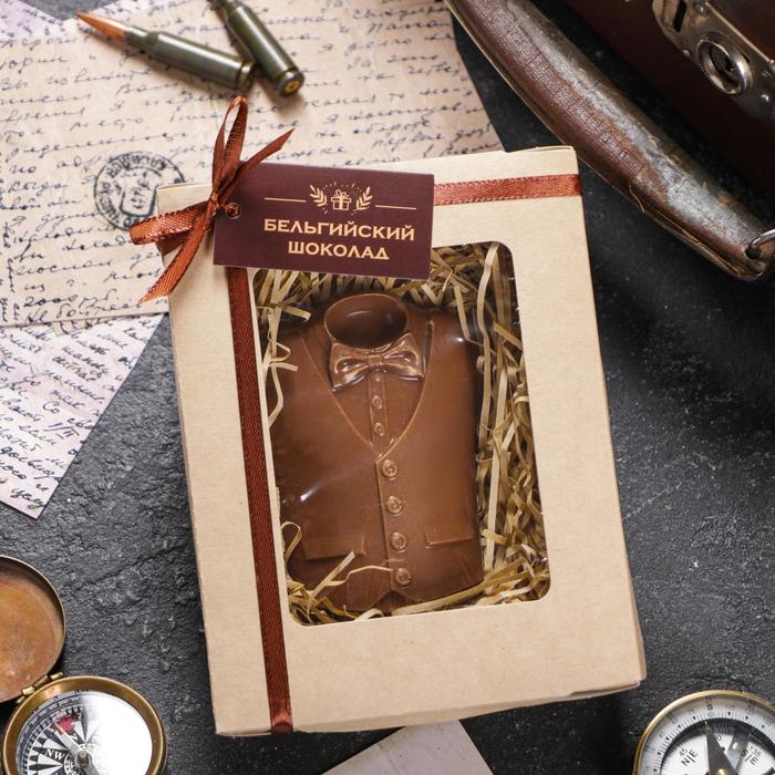 Шоколадная фигурка «Смокинг», 80 г
Шоколадная фигурка «Смокинг», 80 г