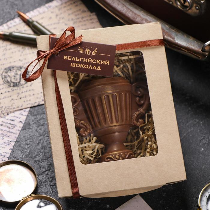 Шоколадная фигурка «Кубок», 80 г
Шоколадная фигурка «Кубок», 80 г