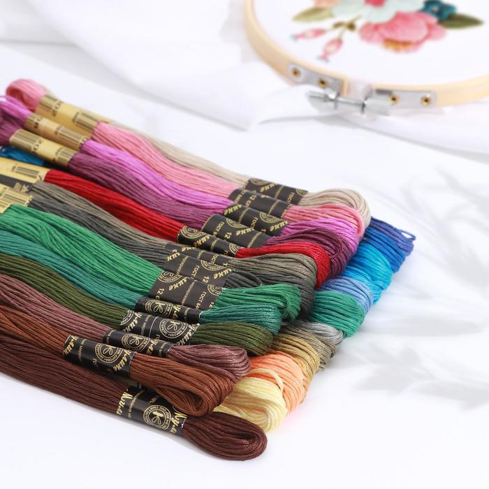 Набор ниток мулине «Осенний», 10 ± 1 м, 25 шт, цвет МИКС
Набор ниток мулине «Осенний», 10 ± 1 м, 25 шт, цвет МИКС