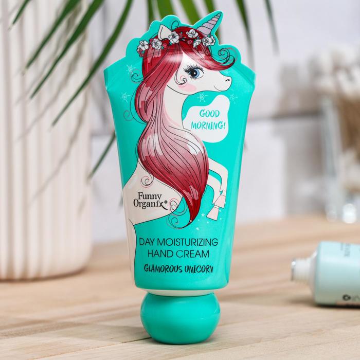 Крем для рук дневной Funny Organix Glamorous Unicorn, увлажняющий, 45 мл
Крем для рук дневной Funny Organix Glamorous Unicorn, увлажняющий, 45 мл